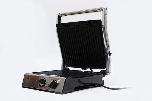 Прижимной контактный домашний электрический гриль Crownberg Cb-1041 2000W - фото 5