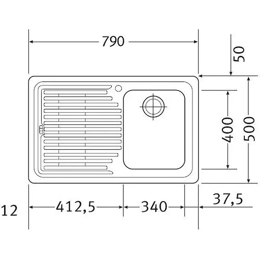 Кухонна мийка Franke LLL 611-79 101.0381.810 - фото 2