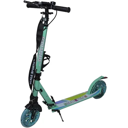 Самокат Scale Sports 80-95х53х12 см М'ятний 000283591