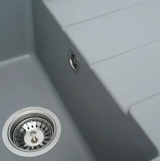 Кухонная мойка Platinum 6550 INTENSO серый муссон (SP000025111) - фото 3