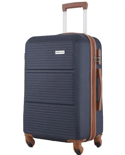 Чемодан Semi Line 24" (M) Navy (T5642-2) (DAS302615) - фото 1