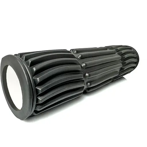 Массажный ролик EasyFit Dozer 45 см Черный (EF-3702-Bk) - фото 1