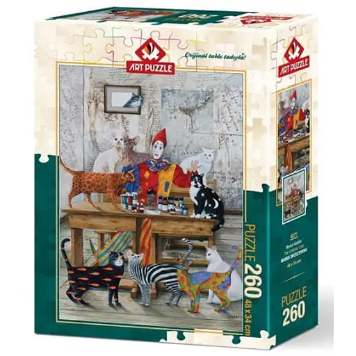 Пазл Art Puzzle Різноколірні коти 260 ел. (4271) - фото 1