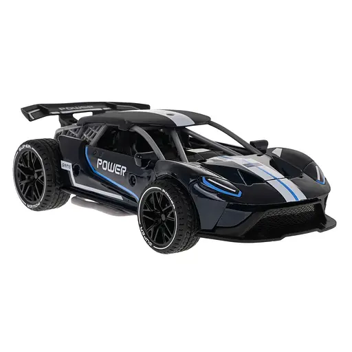 Металлическая спортивная машинка со звуковыми эффектами - фото 2