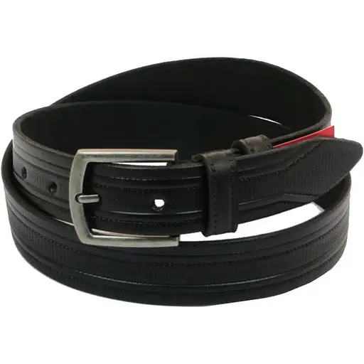 Ремінь шкіряний Skipper чоловічий 111-131х3,5 см acs0017524 - фото 1