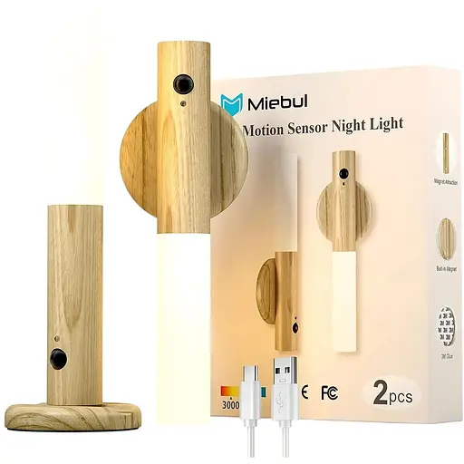 Нічний світильник Miebul з датчиком руху