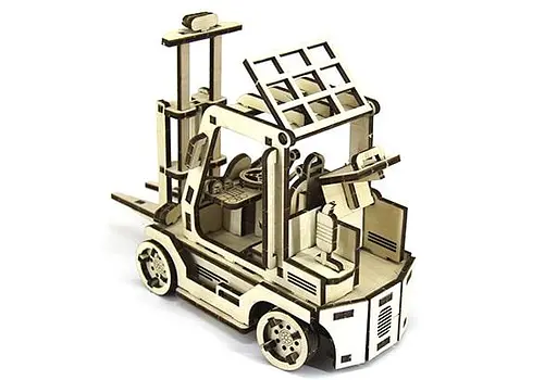 Дерев'яний конструктор Навантажувач 106 деталей - фото 7
