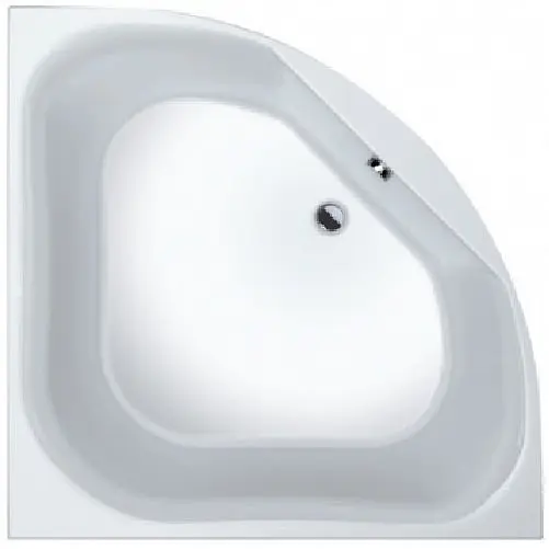 Ванна акриловая Rho Atlanta 140x140 BB7000500000000 Белый - фото 1