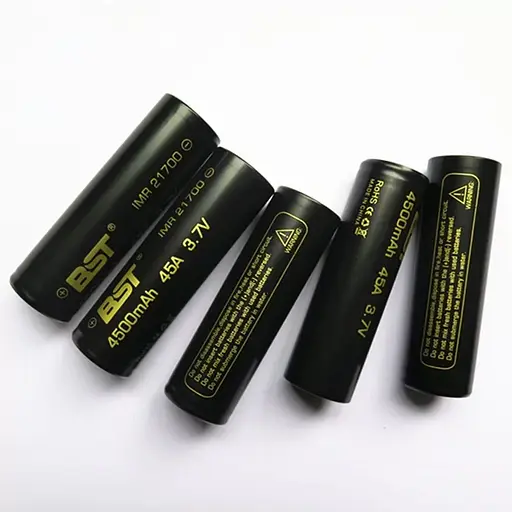 Акумулятор 21700 45A BST 3.7V 4500mah (Чорний) - фото 3