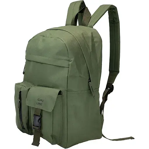 Рюкзак городской Semi Line 28 хаки (J4918-1) - фото 1