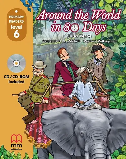 Around The World in Eighty Days (with CD-ROM)