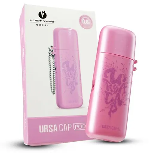 Підсистема Lost Vape Ursa Cap Pod 1000mAh 2.5ml Kit Pink Carnival (17446) - фото 3