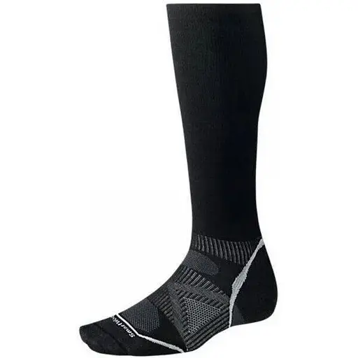 Шкарпетки Smart Wool Men's PhD Ski Graduated Compression Ultra Light Black M (1033-SW SW001.001-M)