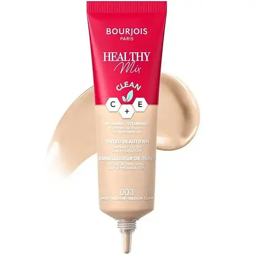 Увлажняющий тональный флюид Bourjois Healthy Mix Clean тон 003 (Light Medium) 30 мл - фото 2