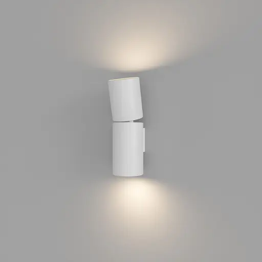 Настенный светильник Skarlat RWLB091 2x5W WH+BK 4000K