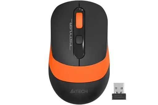 Мышь беспроводная A4Tech FG10 Black/Orange