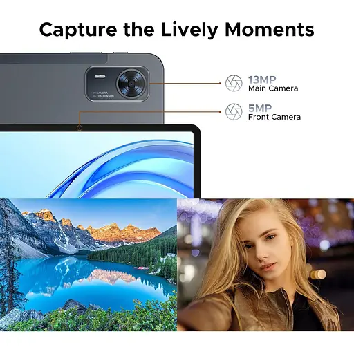 Планшет Doogee Tab E3+ 8/256GB LTE Crest Blue Global EU [159391] - фото 5