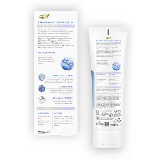 Сироватка для тіла Dove для екстра сухої шкіри з про-церамідами 200 мл - фото 3