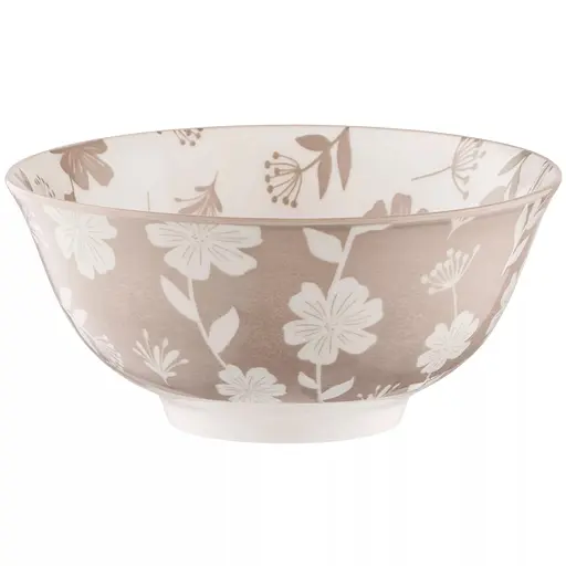 Салатник Ardesto Ravenna порцеляна 620 мл 15 см біло-бежевий (AR1315R)