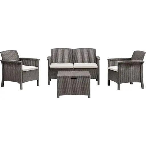 Набор садовой мебели Bica Venezia 2 серо-бежевый - фото 1