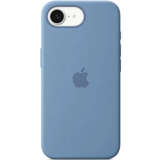 Чехол Epik Silicone case AAA with Magsafe для Apple iPhone 16e 6.1 Зимний синий