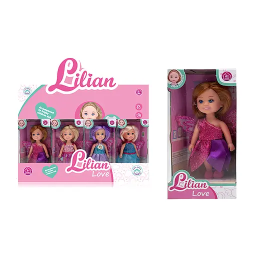 Лялька, 12 см, фея, з крилами (В асортименті) - фото 2