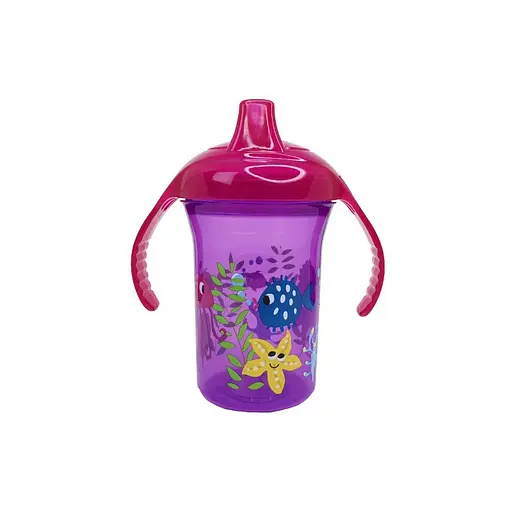Пляшечка пластикова з ручками "Океан" MGZ-0323(Violet) 250 мл