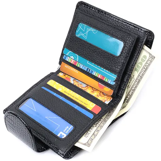 Жіночий шкіряний гаманець ST Leather 10х11.5х1 см acs0029402 - фото 7