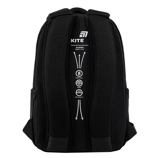 Рюкзак Kite Education teens 2587M Drama Queen Чорний (K26-2587M-2) - фото 7