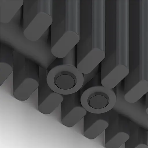 Радіатор дизайнерський Ideale Giulia 12 16/1800/448 антрацит, Антрацит - фото 3