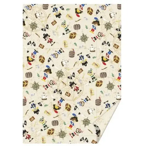 Папір з малюнком "Пірати" А4(21х29,7см) двосторонній 300г/м2 Heyda