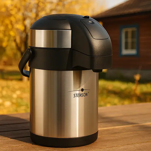 Термос помповый вакумный ТМ Stenson 3500 - фото 5