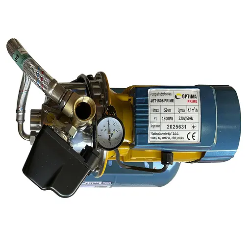 Насосна станція Optima JET150S PRIME-24 бак 1,3кВт на гребінці (24658) - фото 3