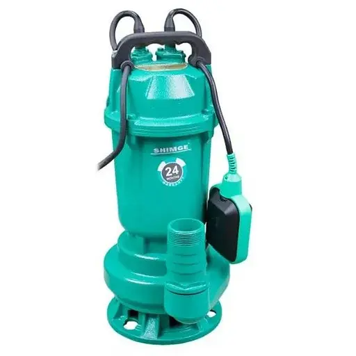 Дренажно-фекальний насос SHIMGE WQ(D)10-10-0.75L1(F), Hmax=16 м, Qmax=283 л/хв - фото 1