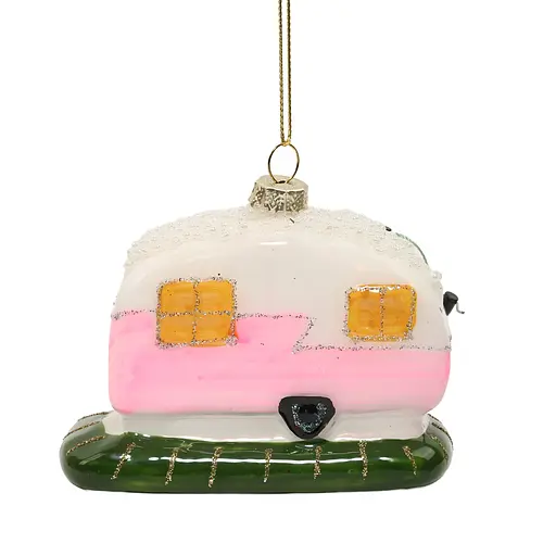 Елочное украшение "Кемпер с яркими огоньками" 10*5*7,7 см, YQ1420215 - фото 2