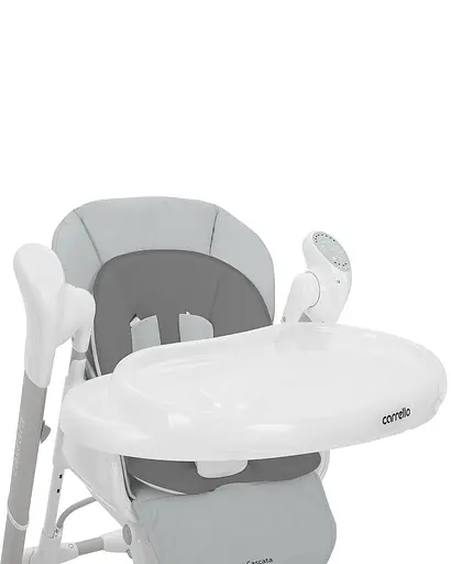 Стул-качели Carrello Cascata CRL-10303/1 Ash Grey с сенсорной панелью - фото 5