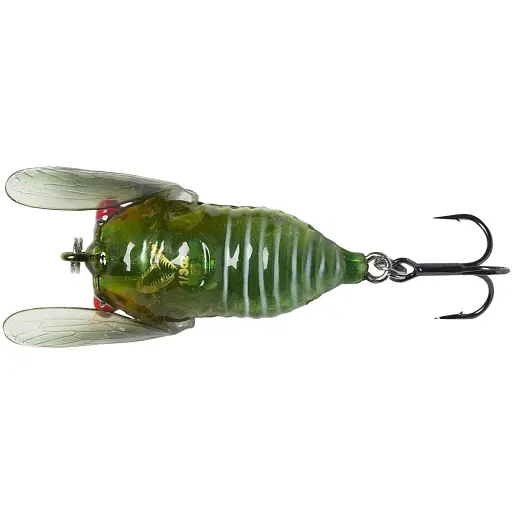 Воблер Savage Gear 3D Cicada F 33 мм 3.5 г Green