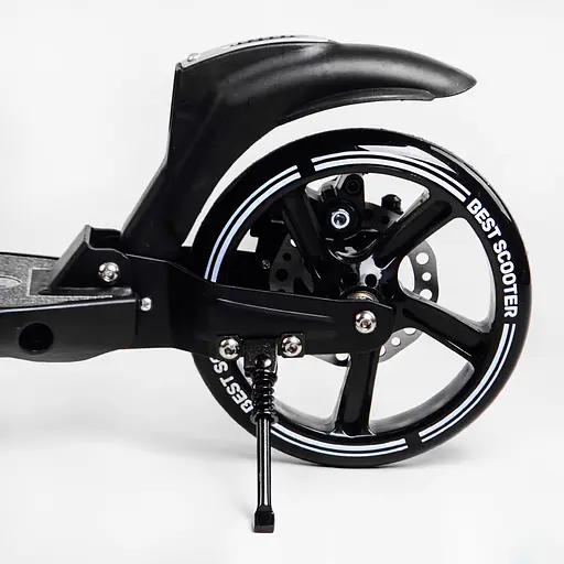 Самокат Best Scooter складаний 49х14х93-103 см Чорний 000231305 - фото 5
