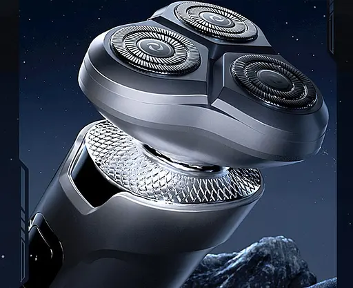 Электробритва Xiaomi Enchen Rotary Shaver X2 серебристый - фото 2