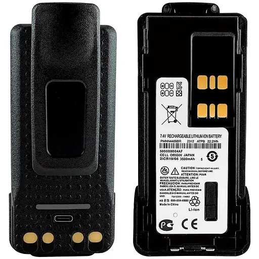 Акумулятор для рації Motorola DP4400 з USB-C 3500 mAh
