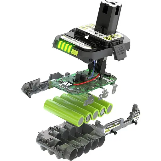 Аккумулятор к электроинструменту Ryobi ONE+ RB1820C 18В 2Аh (5133005052UNP) [133886] - фото 5