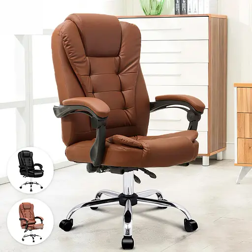 Офисное кресло Hanert Ergo Dark Brown - фото 3