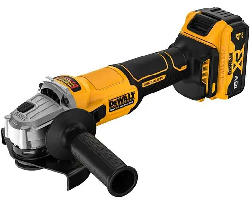 Шлифмашина угловая-болгарка DeWALT аккумуляторная бесщеточная с АКБ и ЗУ DCG407M1T - фото 5