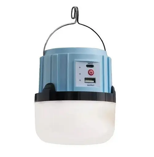 Лампа акумуляторна BL-S18 30W підвісний світильник зарядка від USB та сонячної панелі - фото 1
