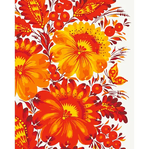 Картина по номерам "Петриковский мотив" 13168-AC 40х50 см - фото 2