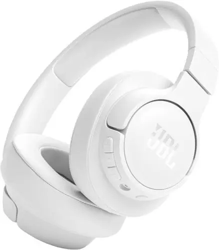 Навушники JBL Tune 720BT, White, 3.5 мм/Bluetooth, мікрофон, технологія `JBL Deep Bass Sound`, складаються (JBLT720BTWHT) - фото 1