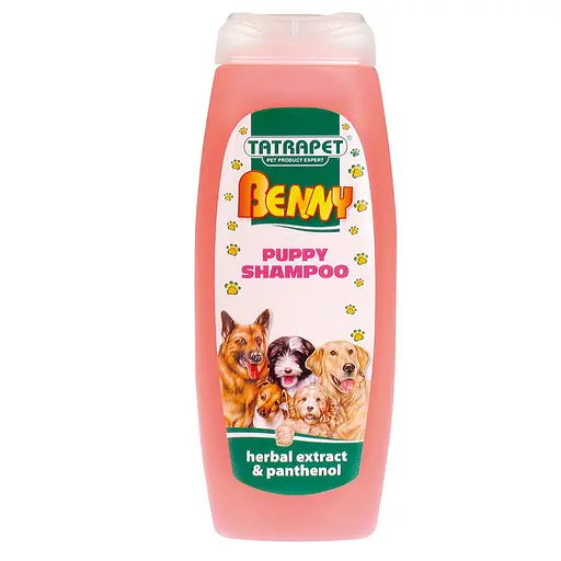 Шампунь для щенков TatraPet Benny с экстрактом трав и пантенола 200 мл 