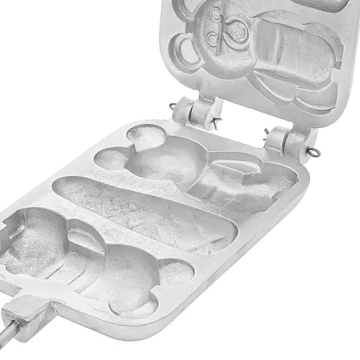 Форма для випікання великих суцільних ведмедиків і шишки, Ласунка 82556 - фото 4