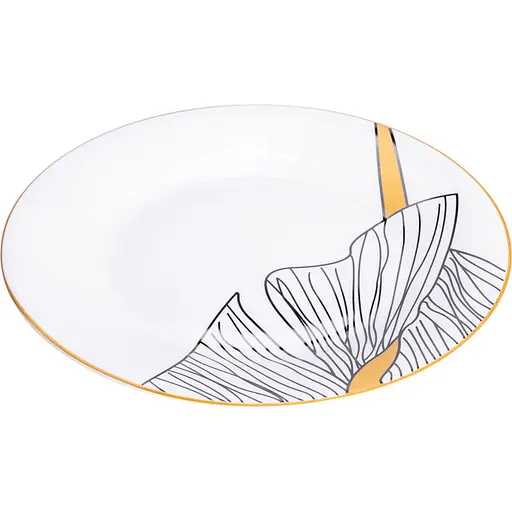 Столовый сервиз Yiwu на 6 персон фарфоровый Palm HP-HK-7 - фото 5