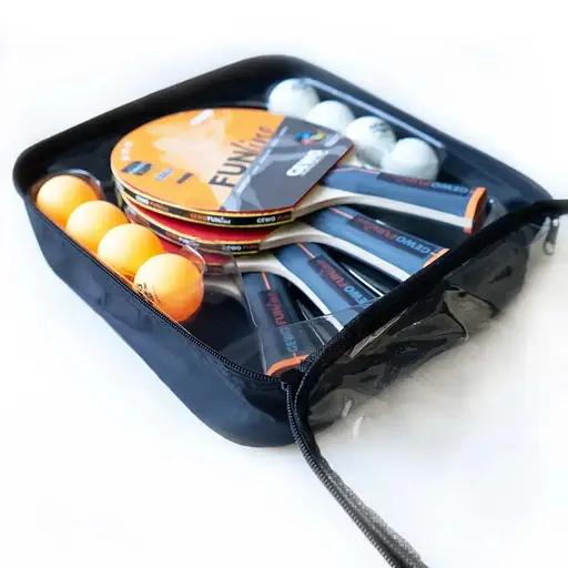 Набір для настільного тенісу Gewo Family & Friends 4 Bats 8 Balls (97010000) - фото 2